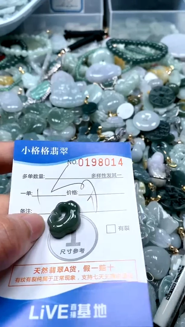 【闪购商品】翡翠颈饰未镶嵌闪购商品0198014