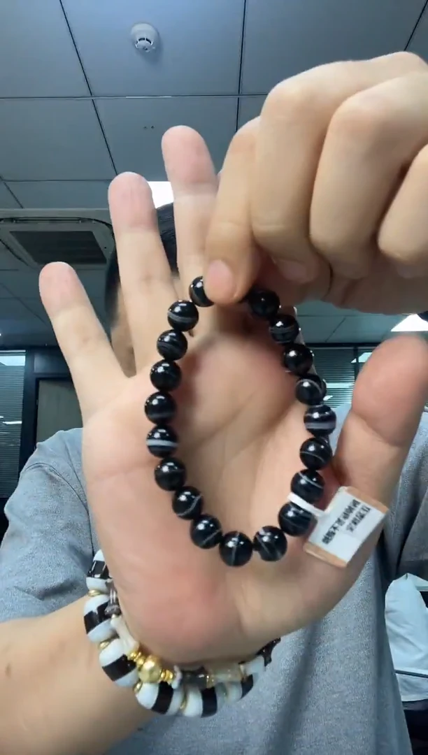 玛瑙/玉髓颈饰未镶嵌-1203 -02 颜色状态多样性发