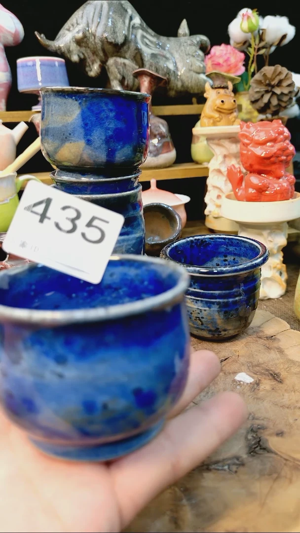 羊*丫高温颜色釉要变系列 微瑕