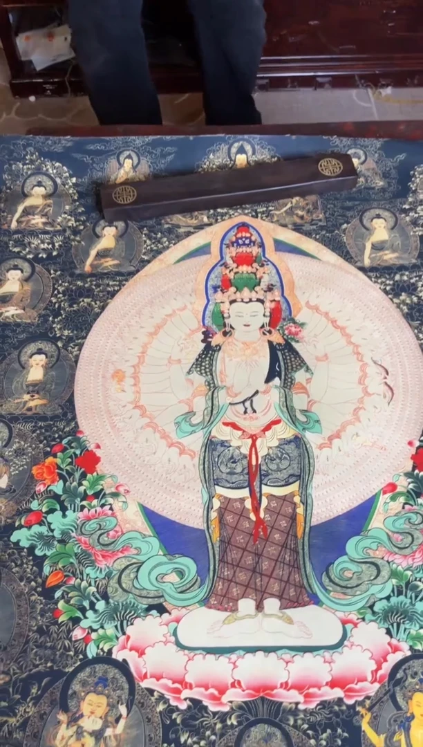 卷轴画手绘唐卡009