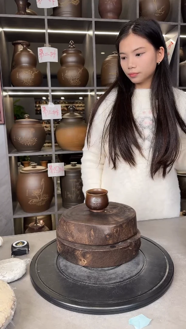 【闪购商品】杯本陶手作坭兴陶柴烧主人杯