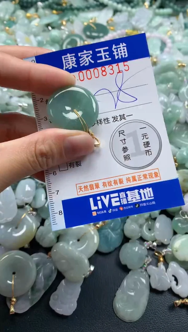 颈饰未镶嵌翡翠8315