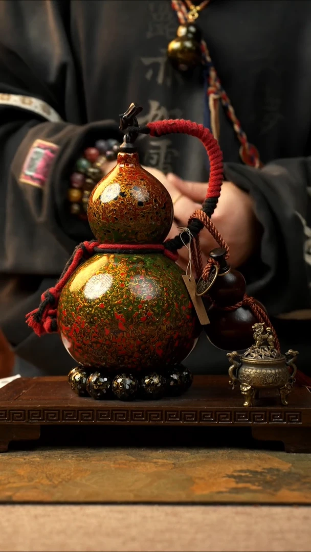 286大漆一物一拍记葫堂出品【不带手串】