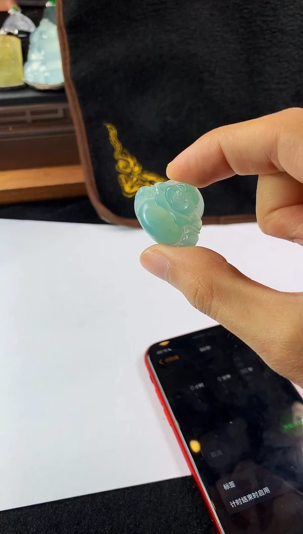 未镶嵌定制翡翠帮****?6960毛货不退不换