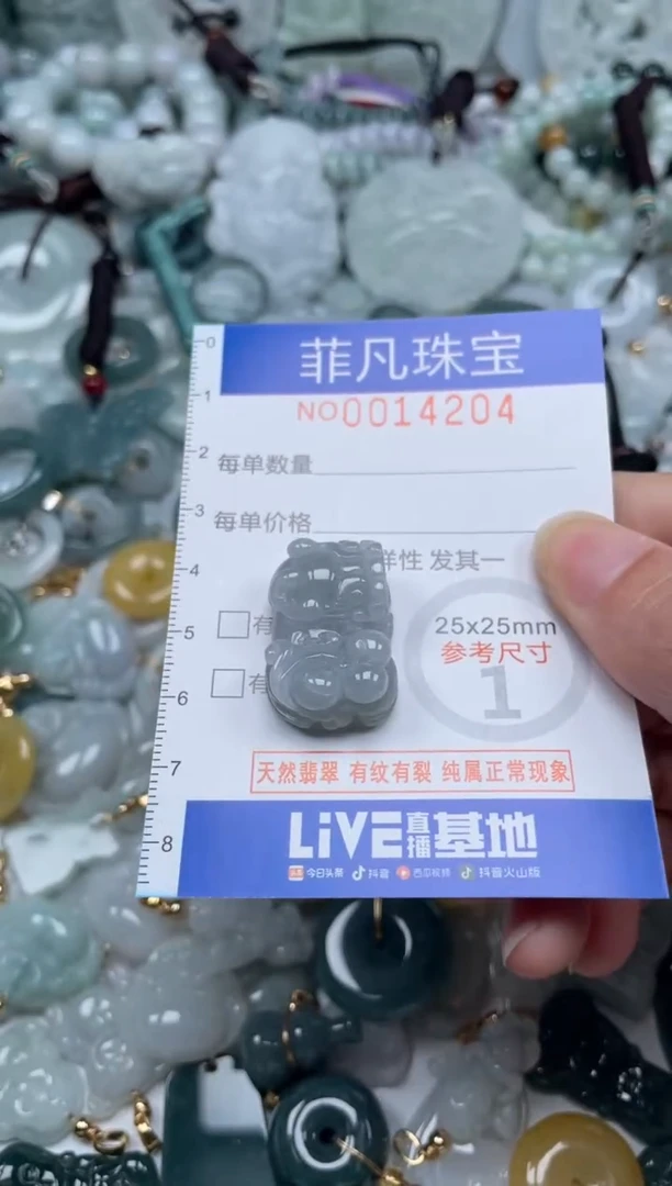 颈饰未镶嵌翡翠14204