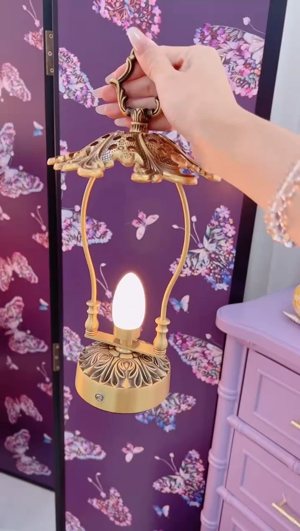 手提  雕花氛围灯 -如图