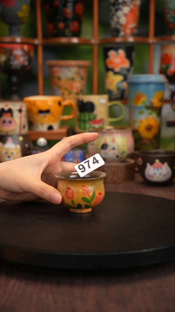 景德镇釉下彩手绘974