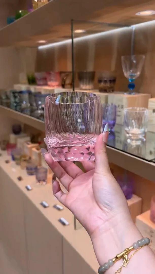 直播间单只 粉色钻杯