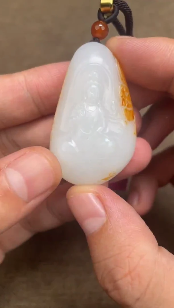 颈饰未镶嵌和田玉1.4ZZ多样性拍一发一53