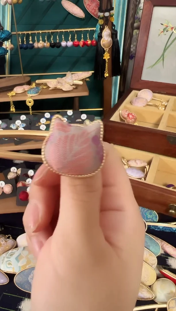 【闪购商品】【一物一拍2.1】猫的日记猫猫头发夹