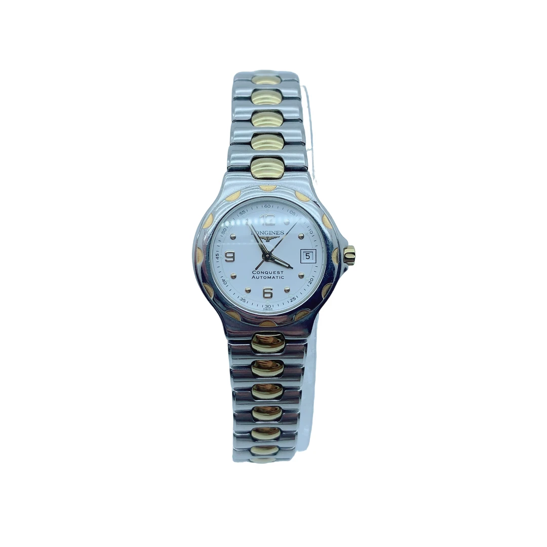 95新 Longines/浪琴 70410/ 浪琴康卡斯自动机械碗表 /25盘/原装