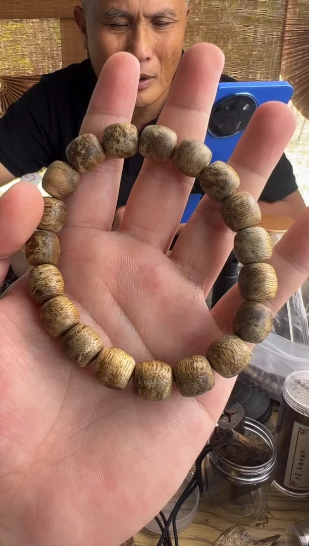 手串沉香沉香达拉干鼓珠1.1单圈10克多样性发一