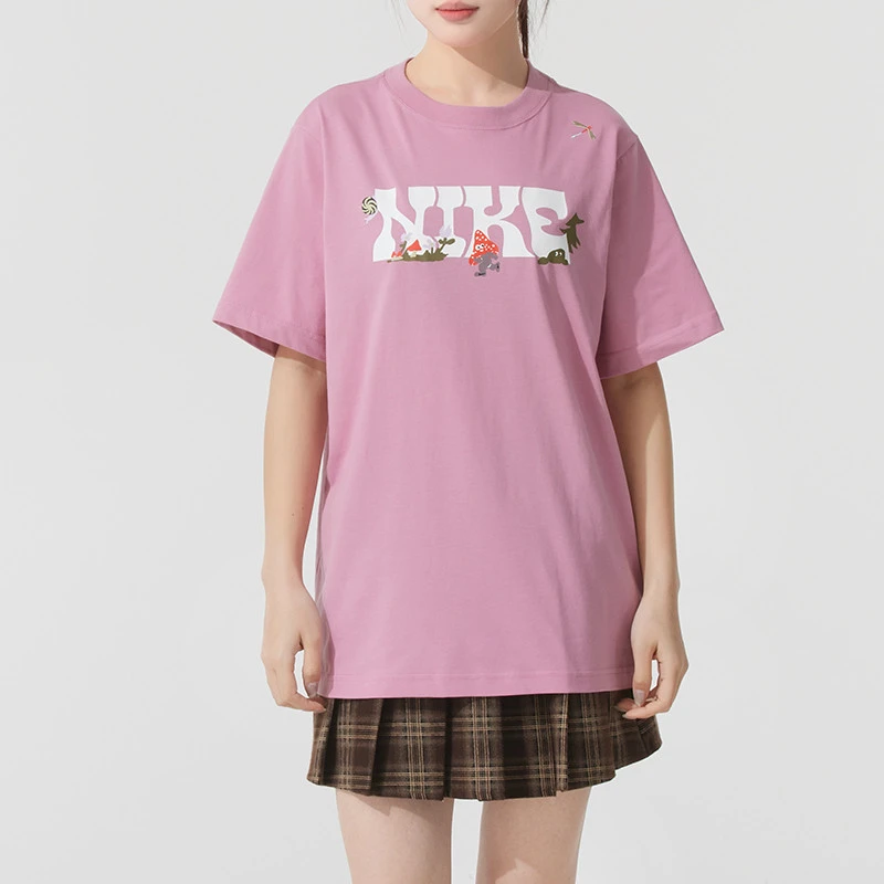 NIKE/耐克女装T恤运动休闲健身跑步短袖上衣IF0607-668