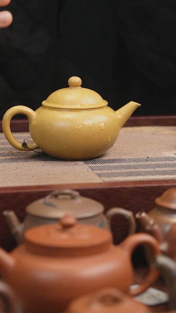 【闪购商品】紫砂茶壶黄金段水平