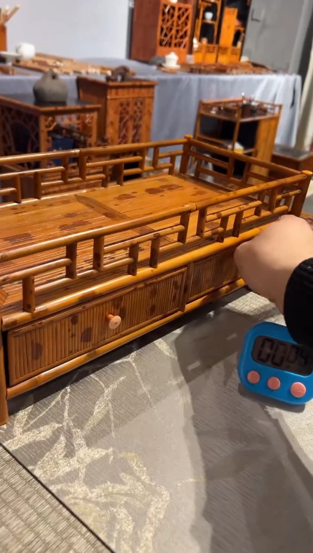 【闪购商品】扇子湘妃竹都承盘