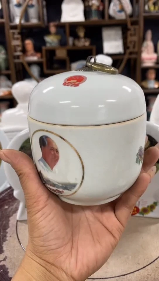 收藏家居装饰摆件真品瓷器老物件