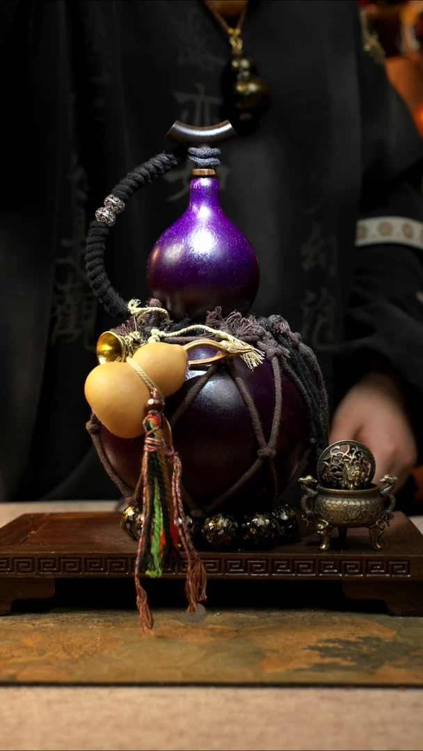 293大漆一物一拍记葫堂出品【不带手串】