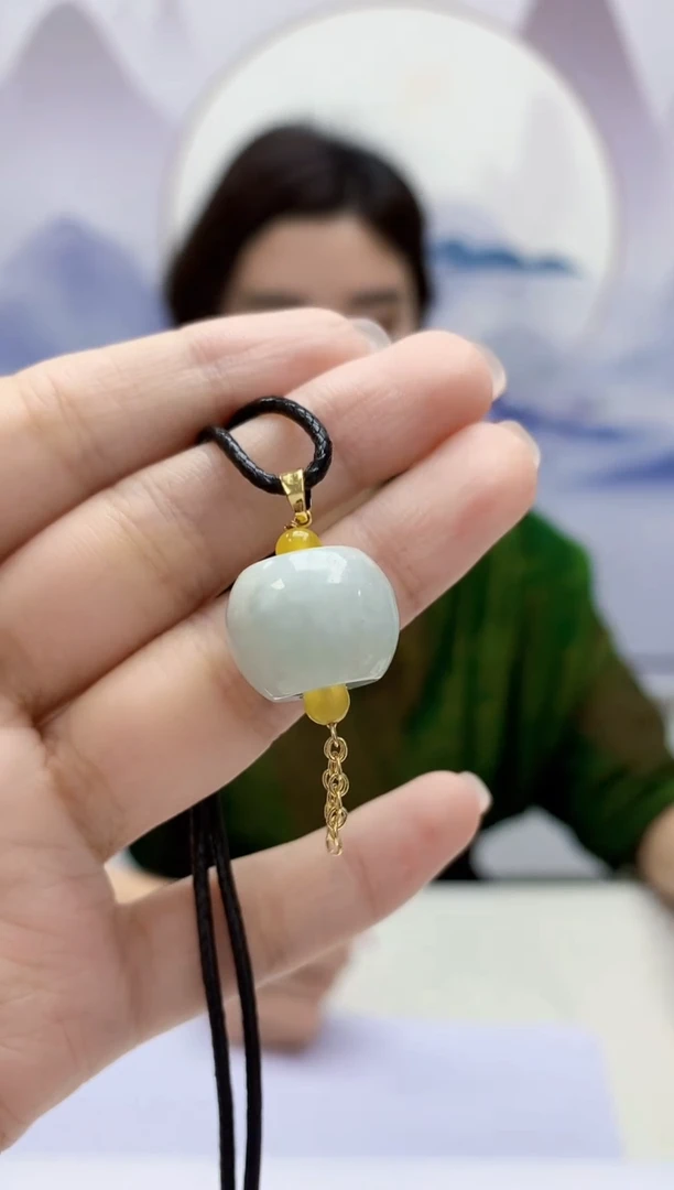 【闪购商品】翡翠未镶嵌颈饰4829-kk-jj挂件1