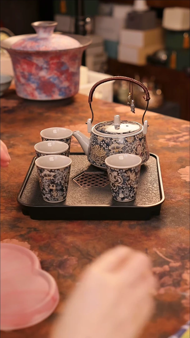 【闪购商品】陶瓷茶具（无礼盒无茶盘）@@A10980