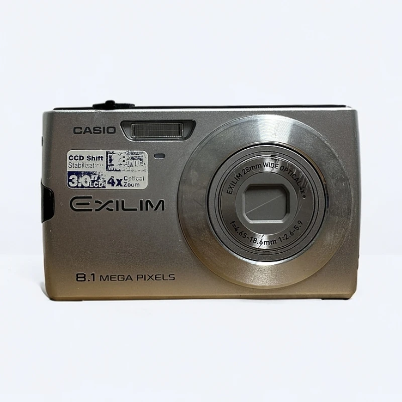 9新 Casio/卡西欧 Z150银色人像佳CCD配件齐全