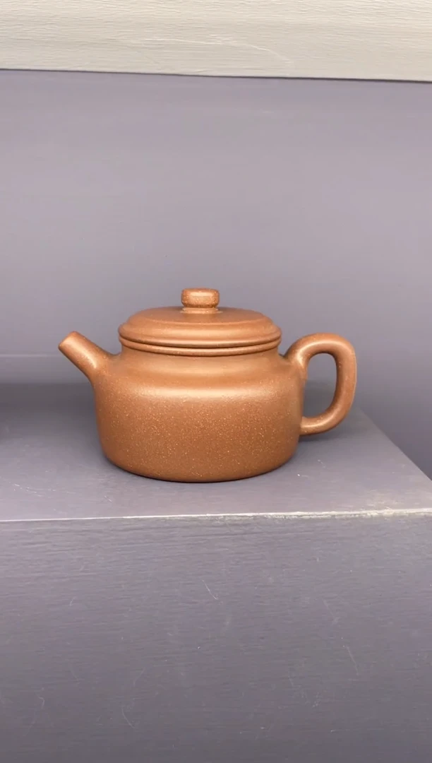 【闪购商品】紫砂茶壶老紫泥   德钟