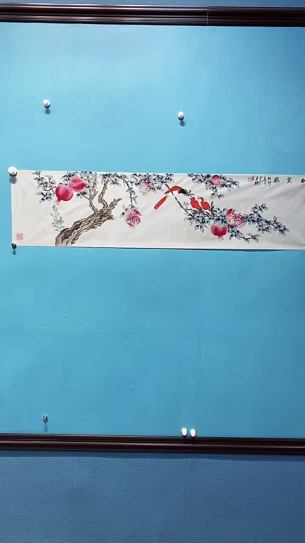 国画国画画都展厅国画作品B32