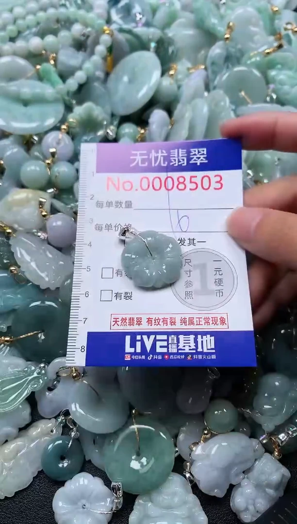 颈饰未镶嵌翡翠8503