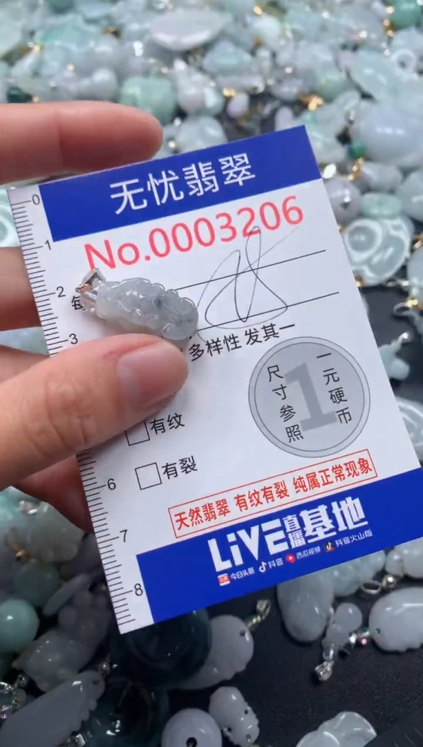 颈饰未镶嵌翡翠3206