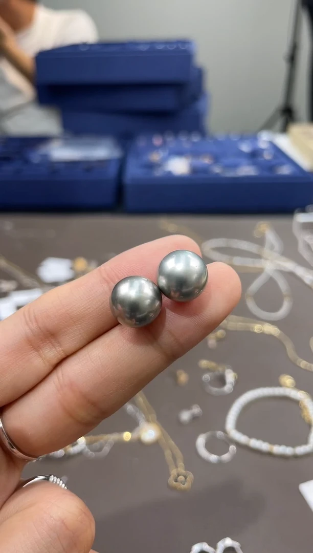 【闪购商品】海水珍珠耳饰18K金镶嵌TA0217-1148-638