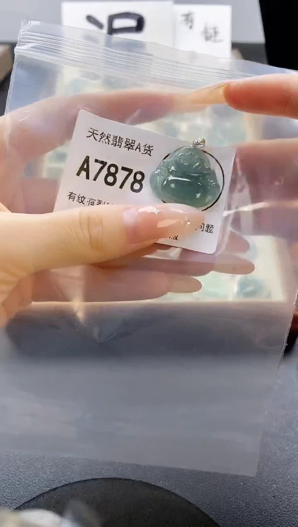 吊坠(赠链)未镶嵌翡翠天然翡翠A货