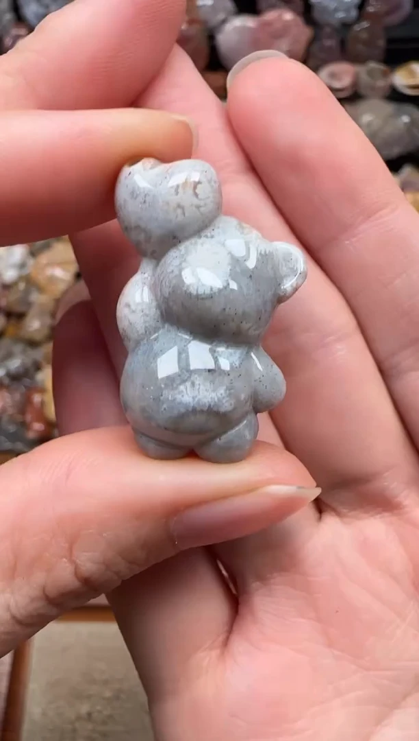 颈饰未镶嵌硅化珊瑚（珊瑚玉）336