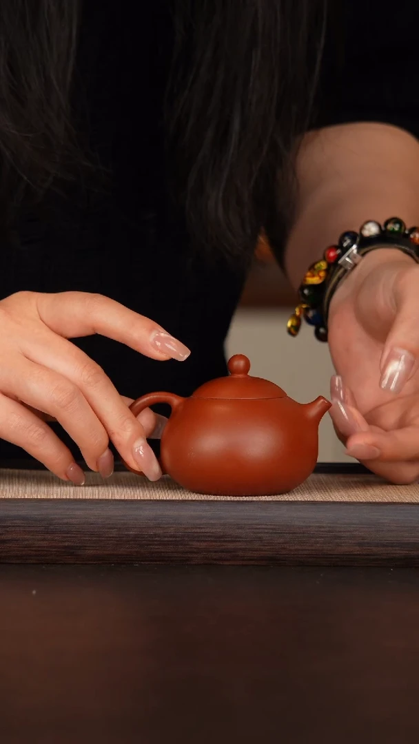 茶壶紫砂茶壶原紫砂朱泥