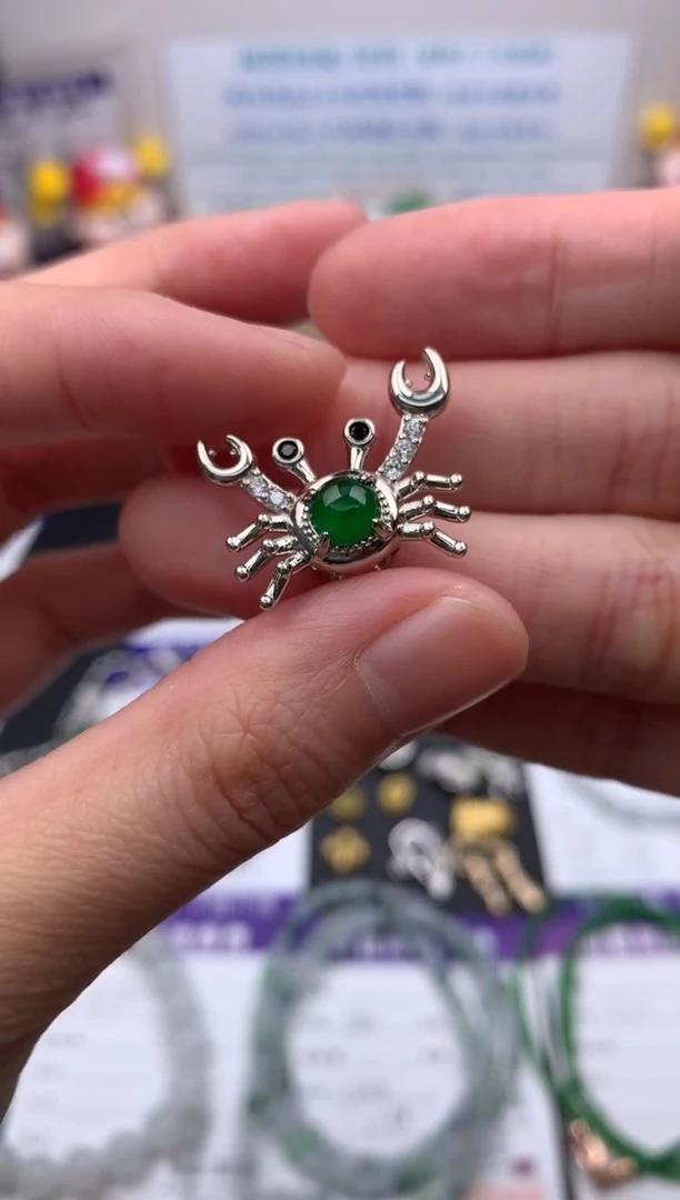 【闪购商品】定制翡翠银S925镶嵌模式推广期24小时鉴赏期