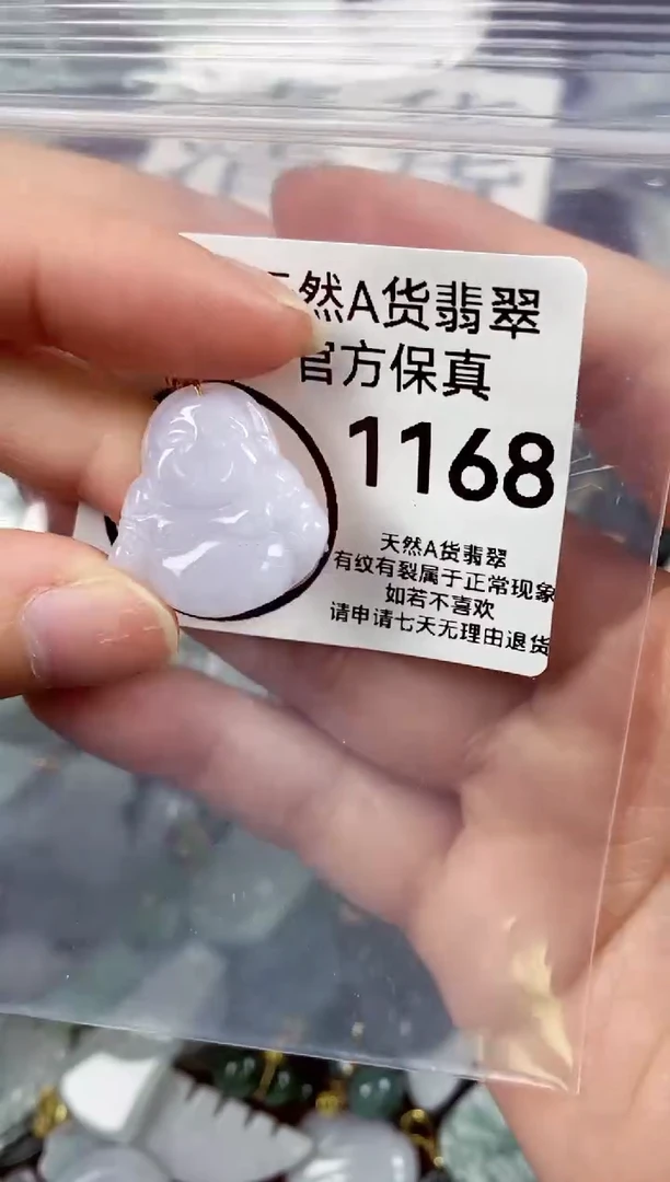 【闪购商品】翡翠颈饰未镶嵌天然A货翡翠1168