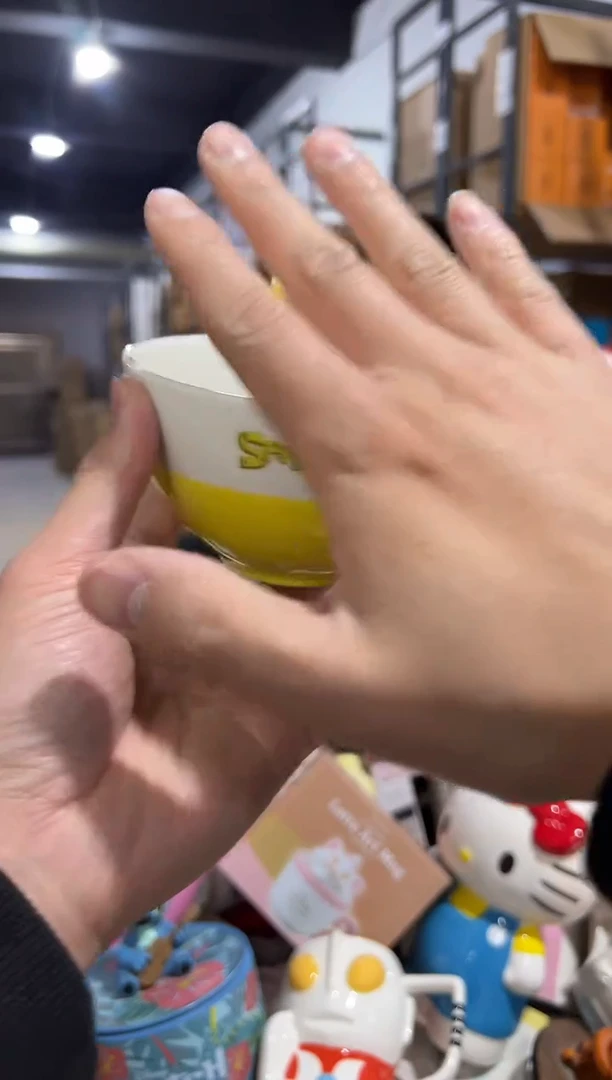 【闪购商品】杯陶瓷海绵宝宝小饭碗