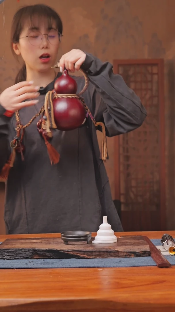 1187号链接精品大漆葫芦现货现发[一物一拍]