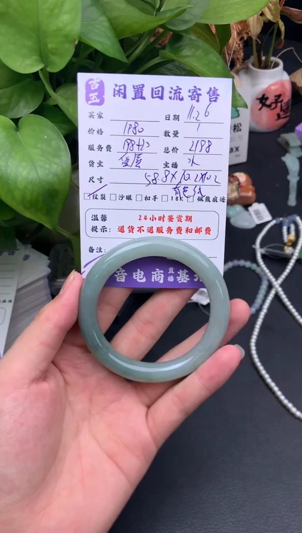 未镶嵌手镯翡翠手镯