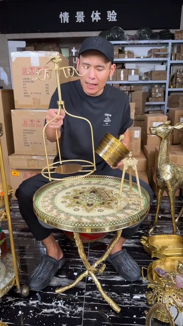 黄铜黛姿家居装饰品摆件