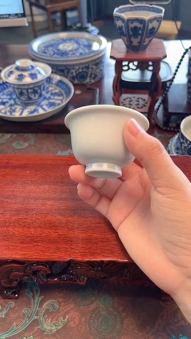 镹曰手工手绘柴雅茶具