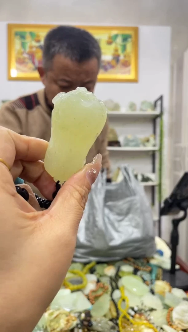 【闪购商品】岫玉手把件未镶嵌1