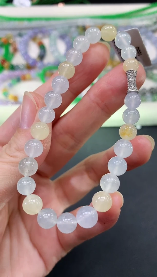 未镶嵌手串翡翠91|3980