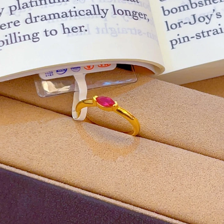 【小纯专享】足金999 马眼戒指 6D工艺 双11大促