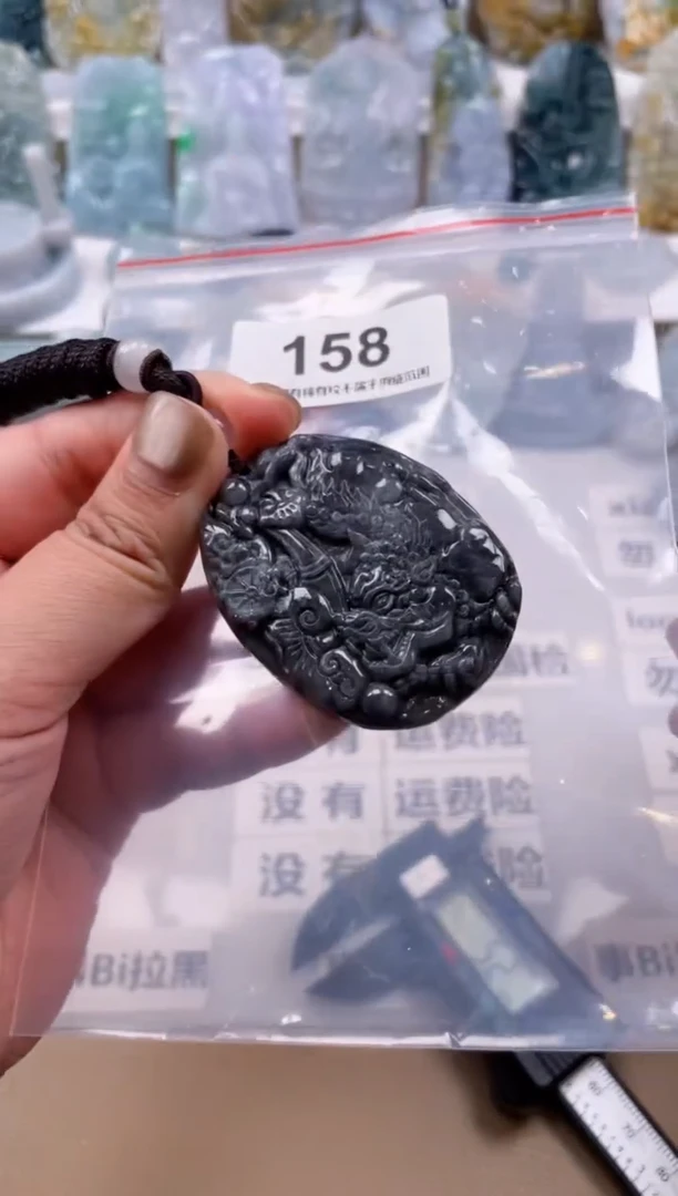 【闪购商品】翡翠颈饰未镶嵌天然缅甸A货翡翠158