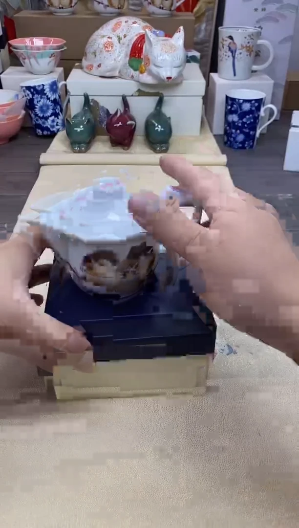 【闪购商品】茶具耐高温全品全新 （樱花雀后手壶 ）