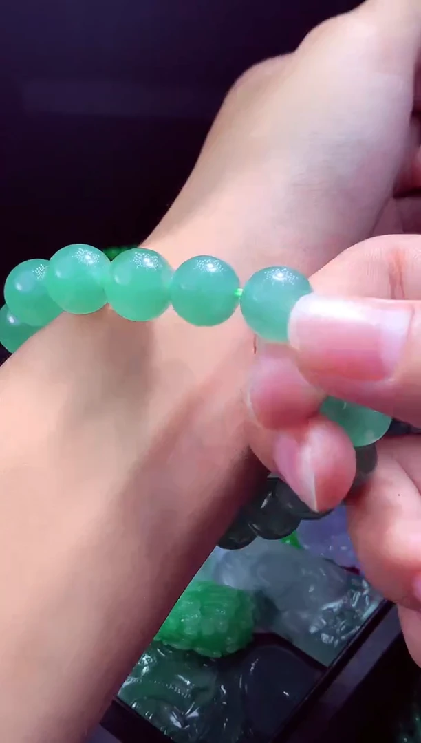 未镶嵌定制翡翠胜*# 翡翠毛货定制