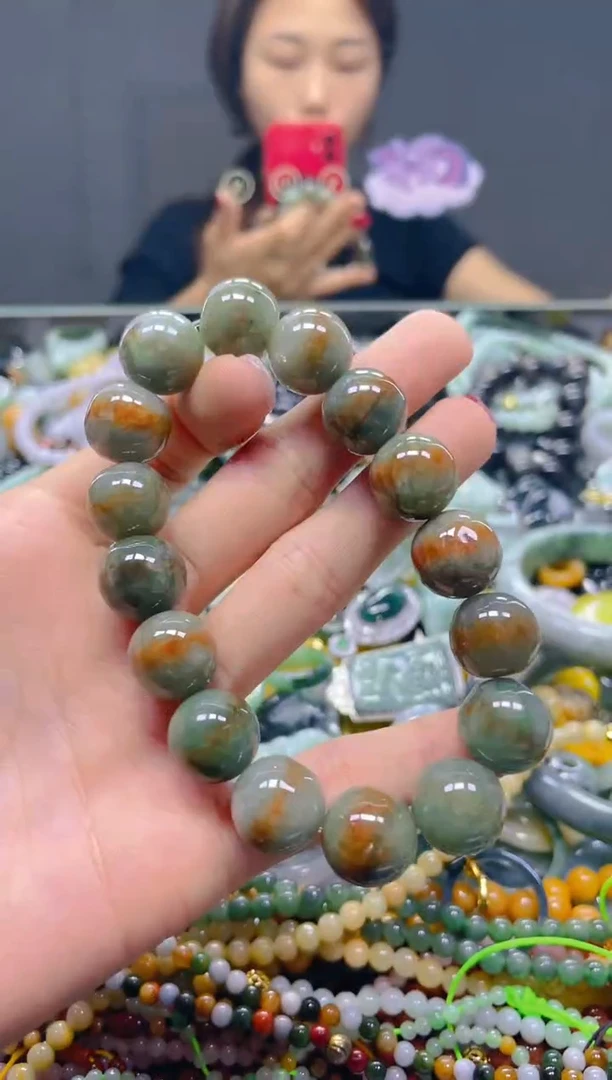 颈饰未镶嵌翡翠13MM/L/翡翠A货，一件也是批发价