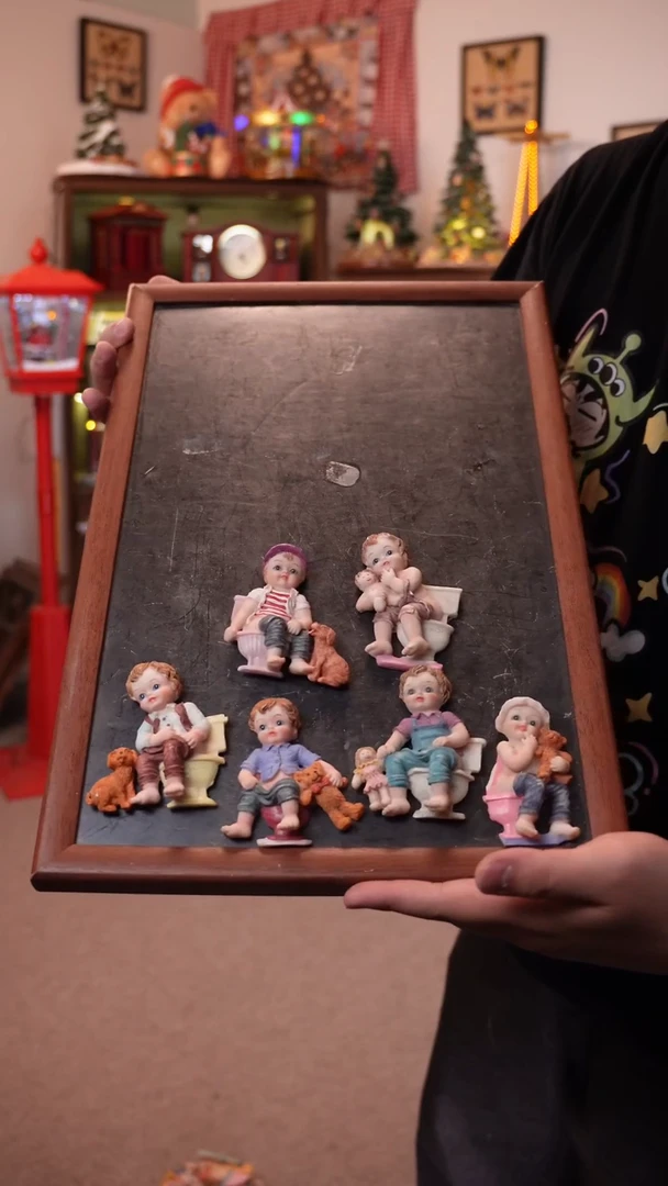 树脂中古摆件默认微瑕套6