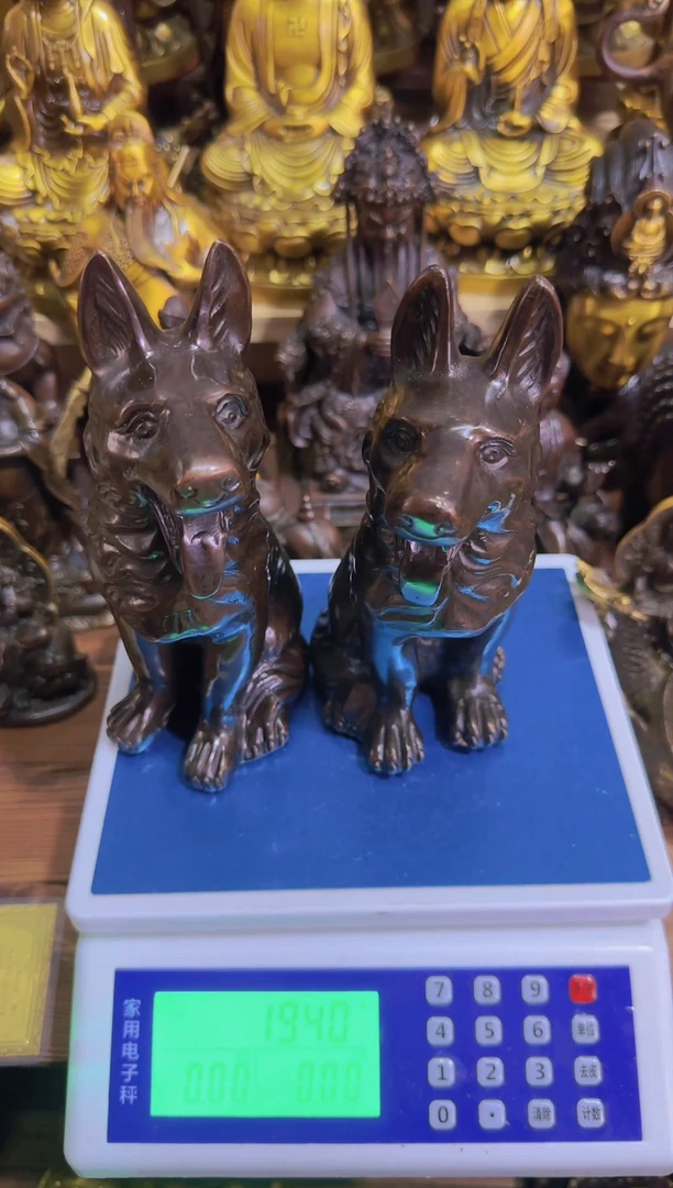 老黄黄铜摆件装饰品