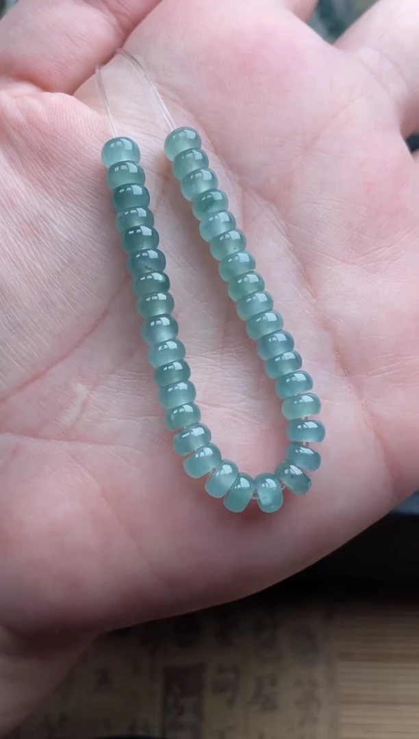 【闪购商品】翡翠手链未镶嵌多样性发货算盘珠55颗卡5