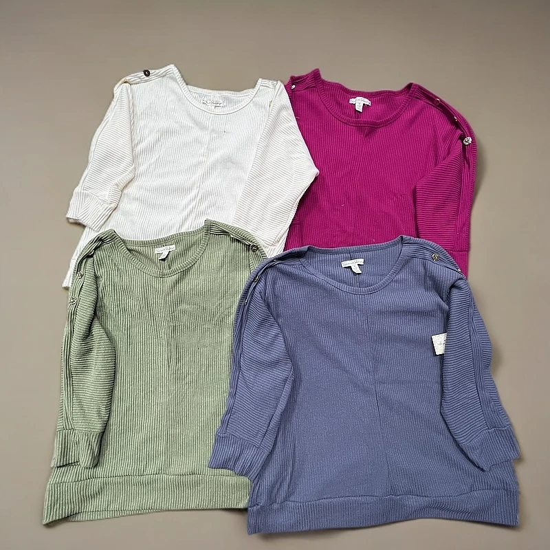 纯色时尚打底上衣女士宽松